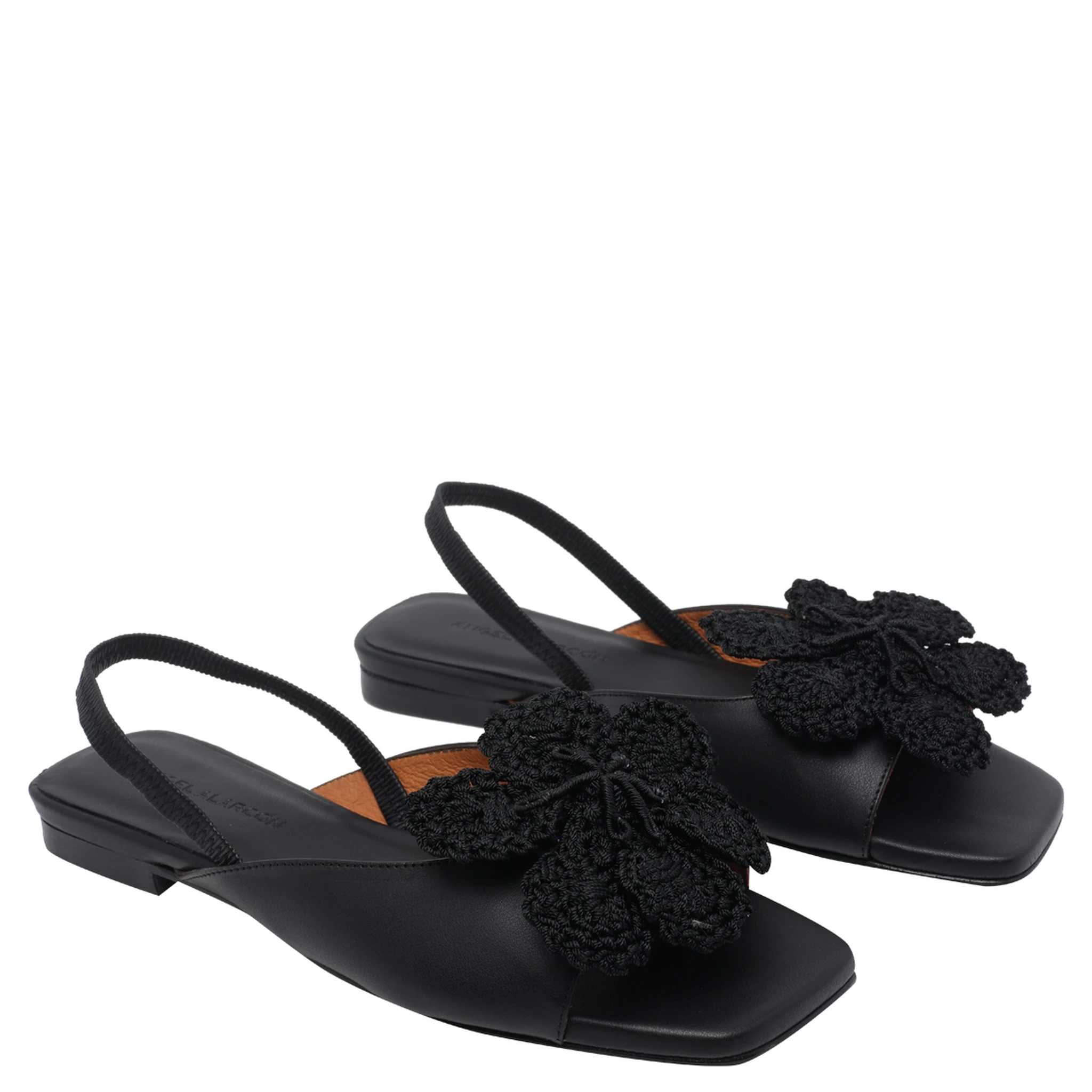 ANGEL ALARCON With Heel Black