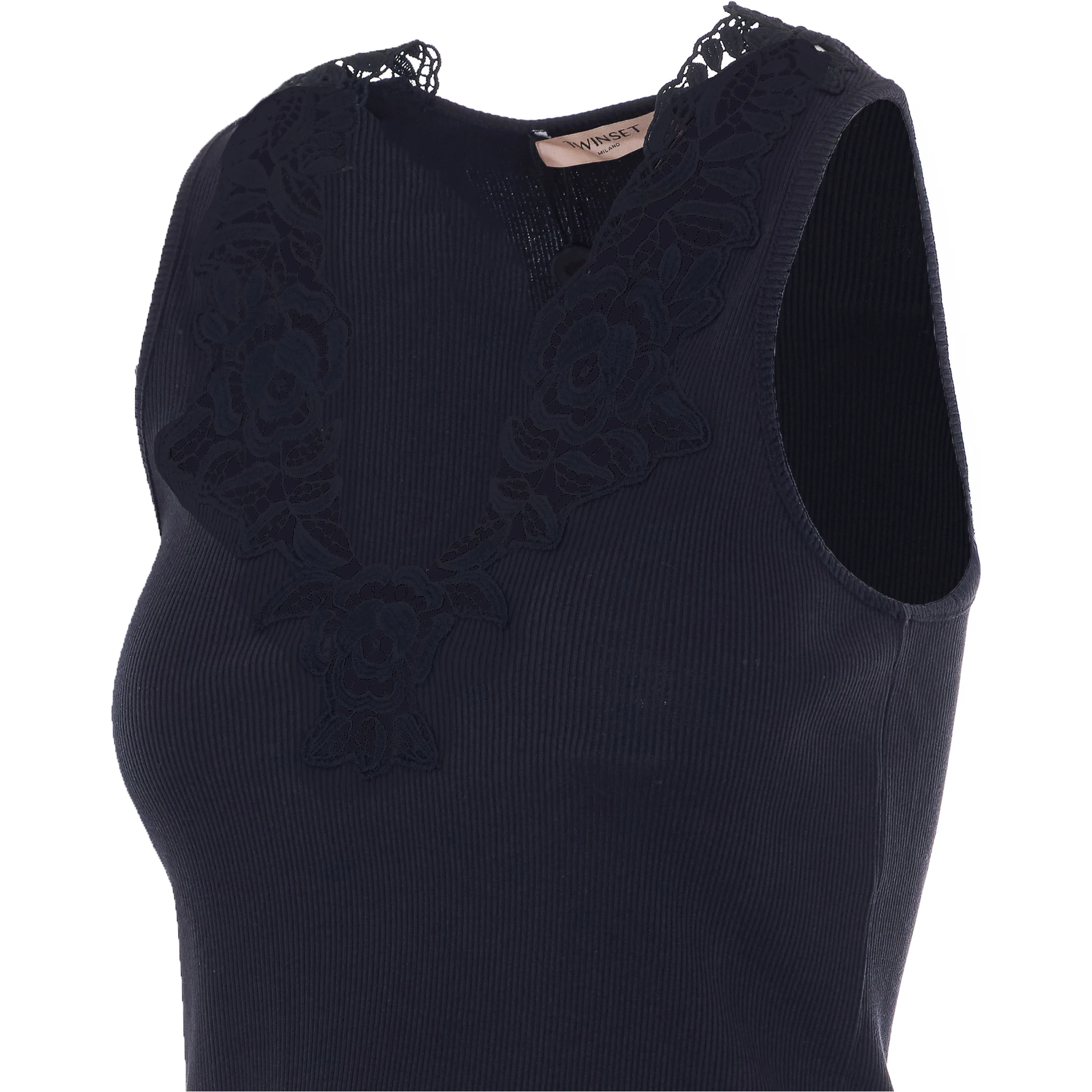 Twin-set T-shirts and Polos Black