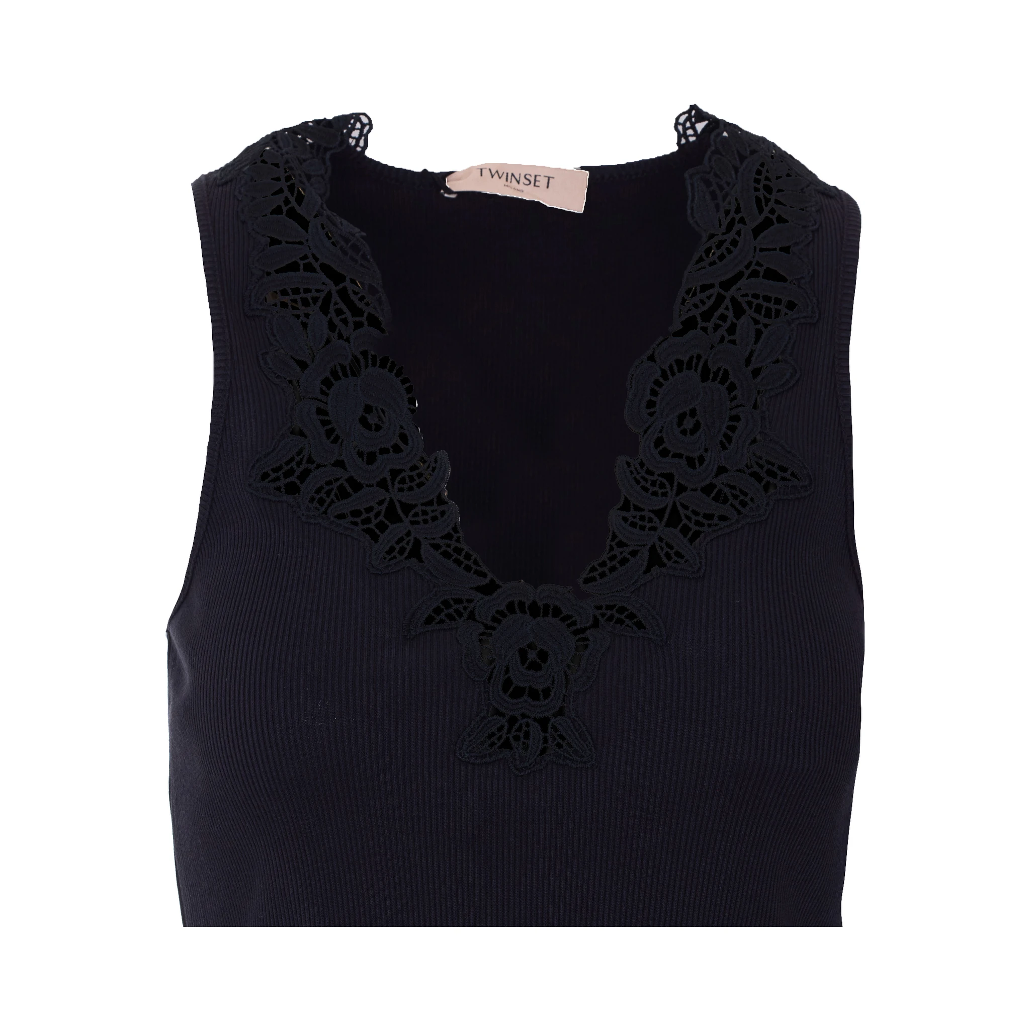 Twin-set T-shirts and Polos Black