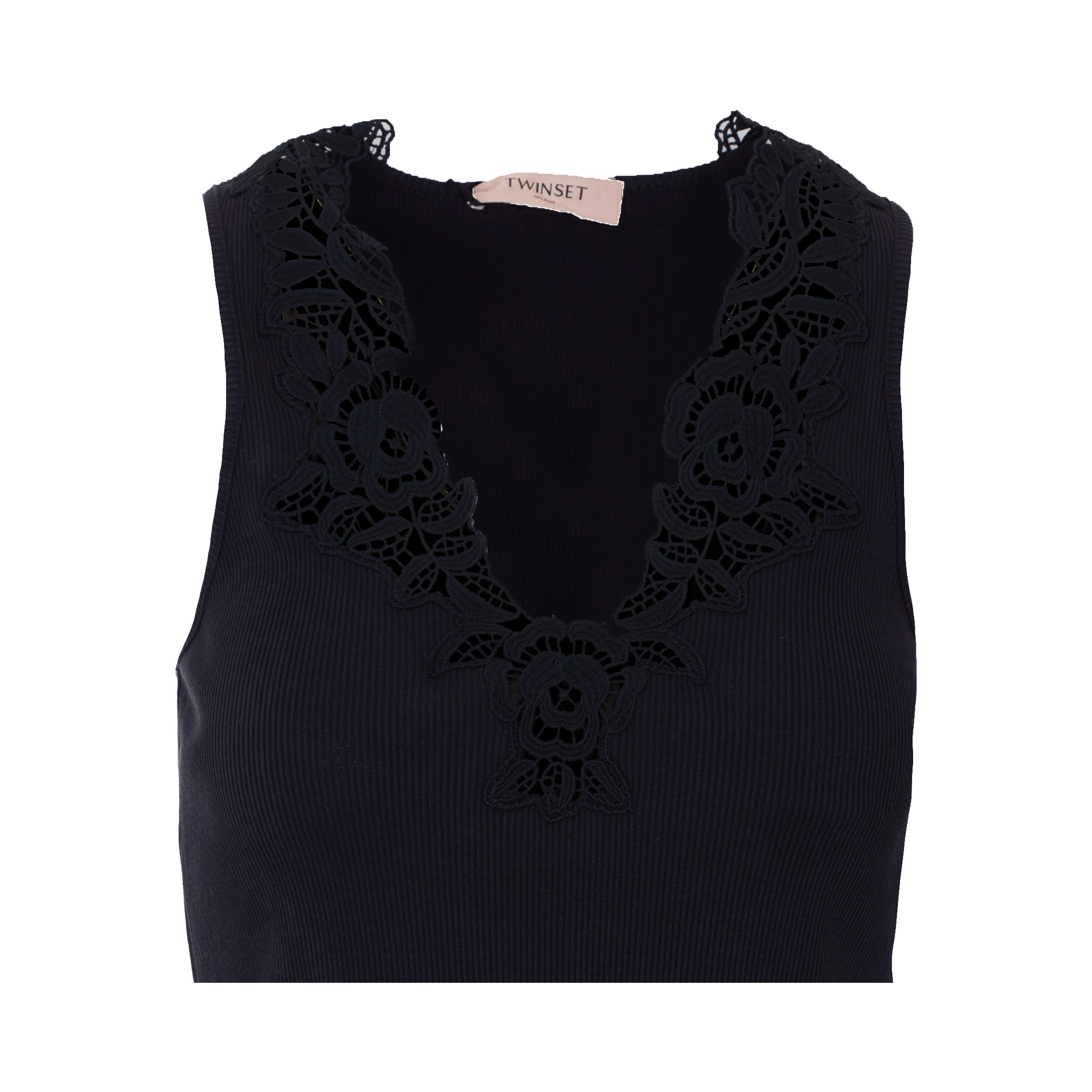 Twin-set T-shirts and Polos Black