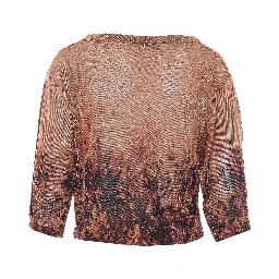 كنزات ليو جو بنية اللون