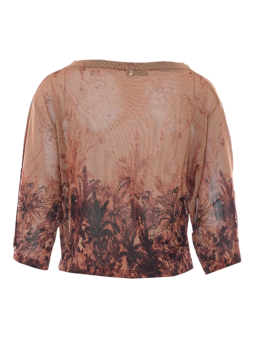 كنزات ليو جو بنية اللون