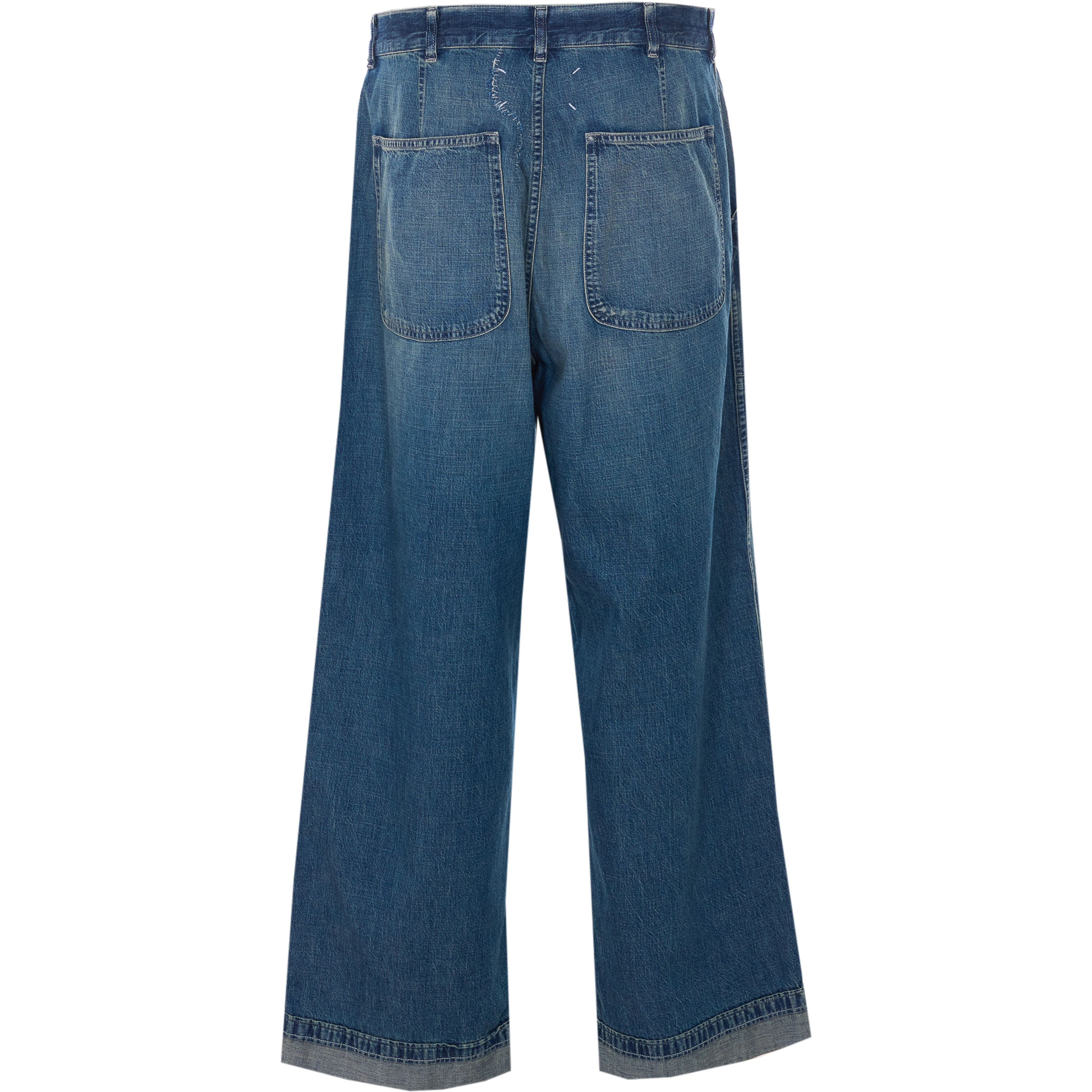 Maison Margiela Trousers Blue