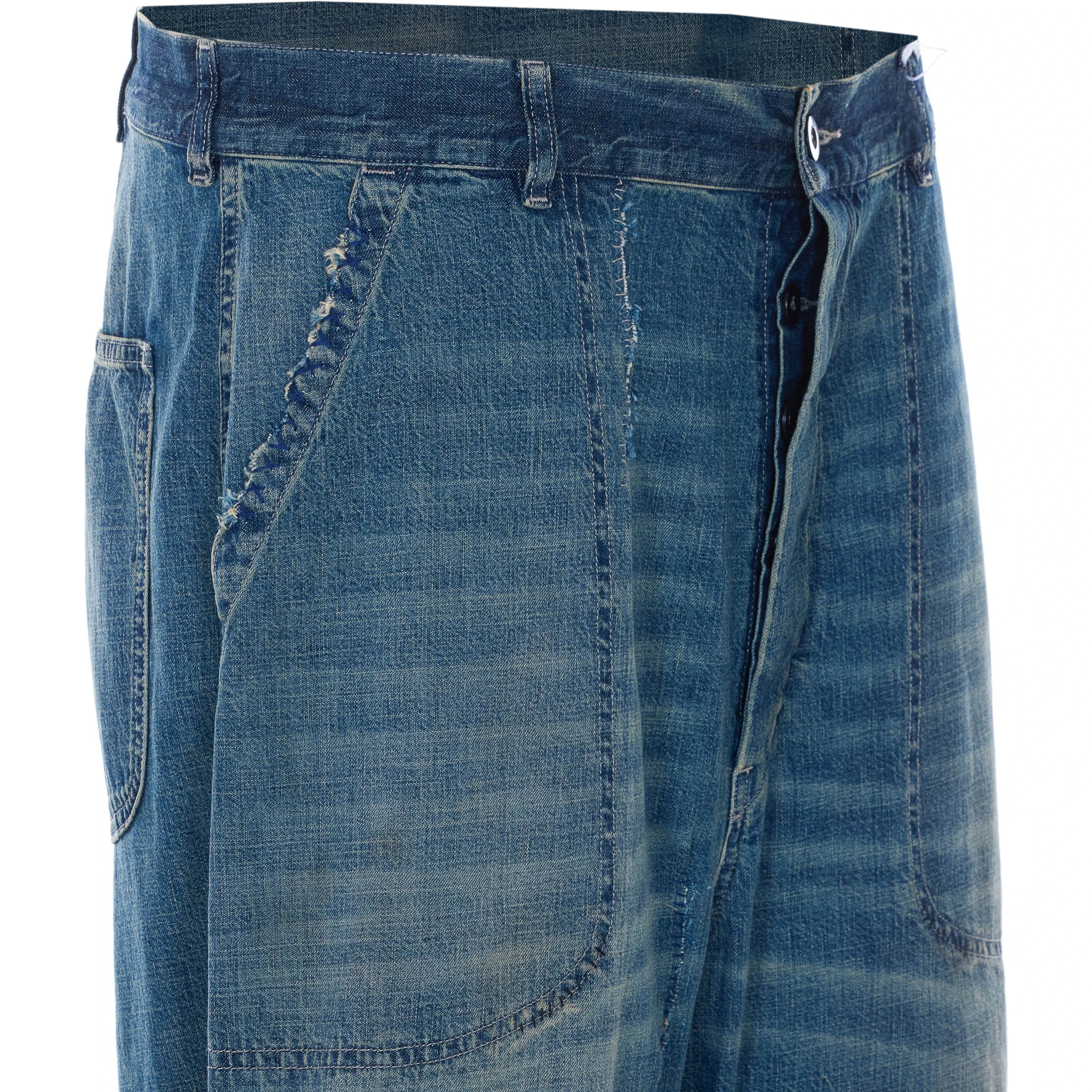 Maison Margiela Trousers Blue