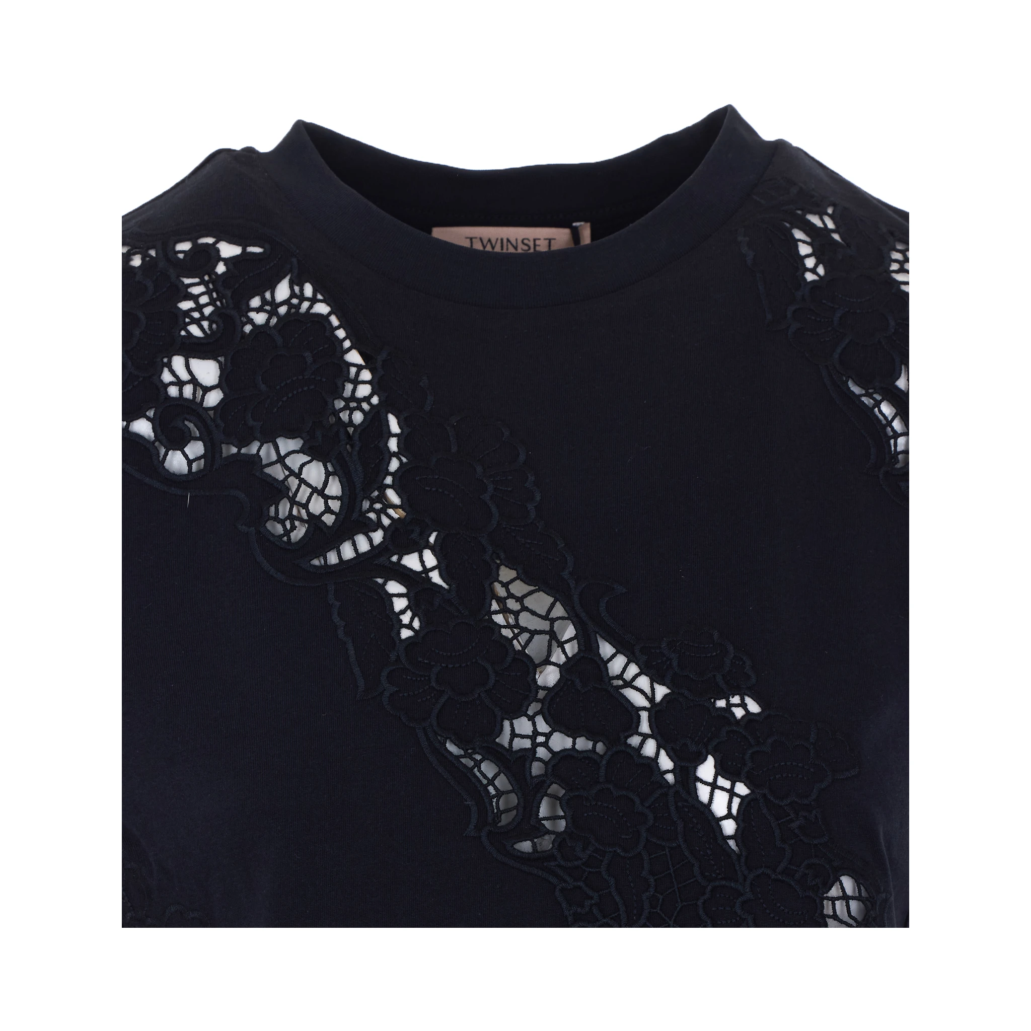 Twin-set T-shirts and Polos Black