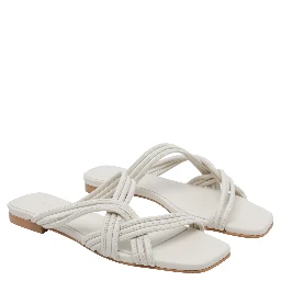 ANGEL ALARCON Sandals White