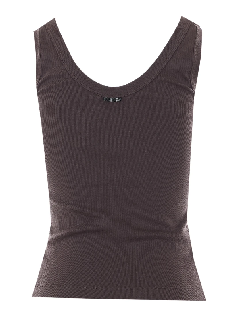 Brunello Cucinelli T-shirts and Polos Brown