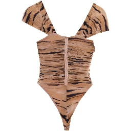 Elisabetta Franchi Top Beige