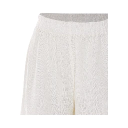 MAURIZIO Trousers White
