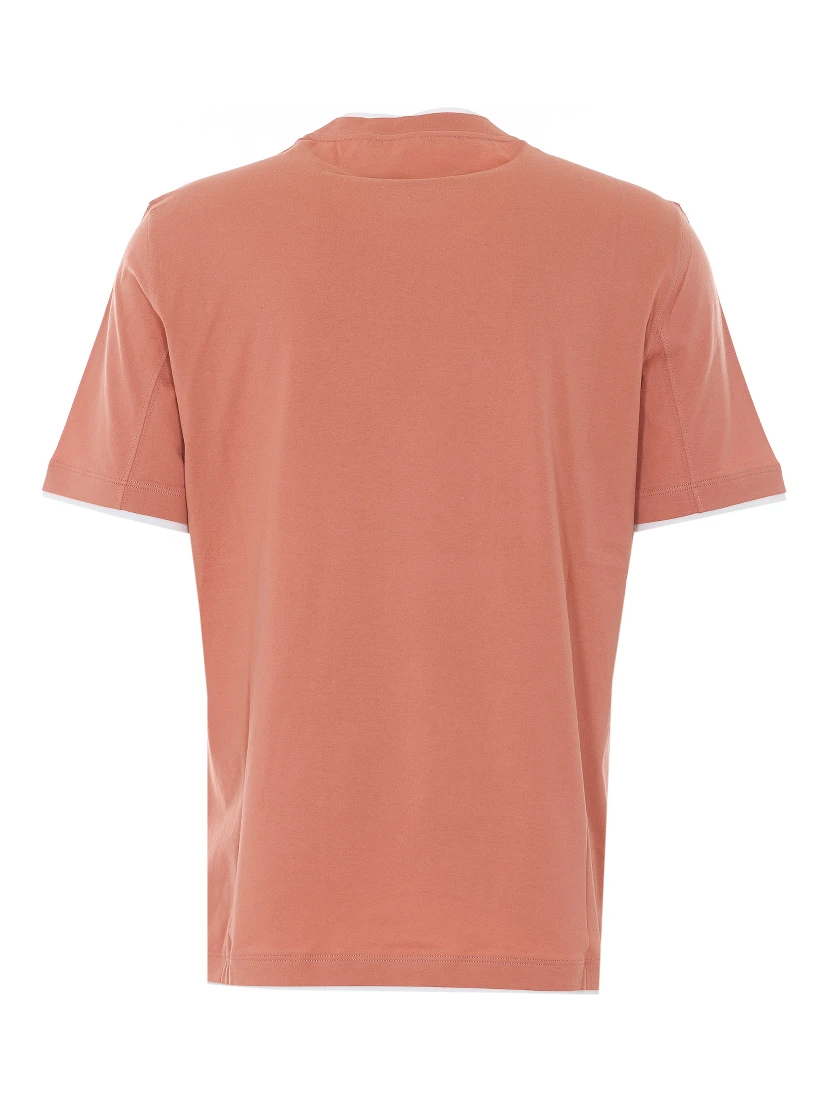 Brunello Cucinelli T-shirts and Polos Orange