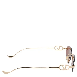 Valentino Garavani Sunglasses Golden