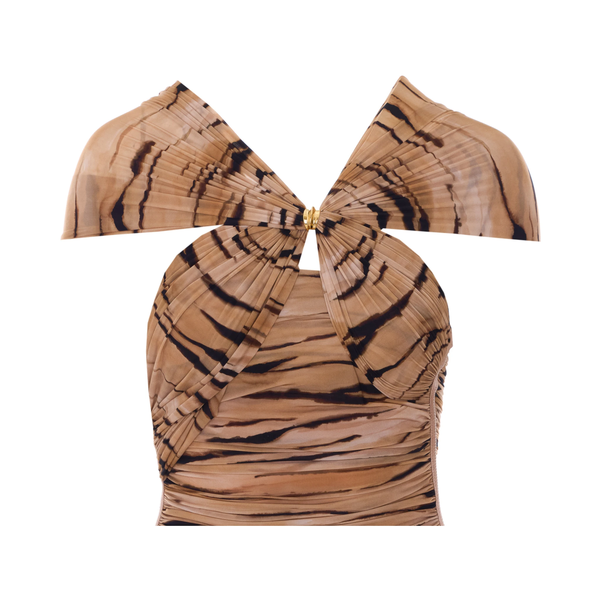 Elisabetta Franchi Top Beige