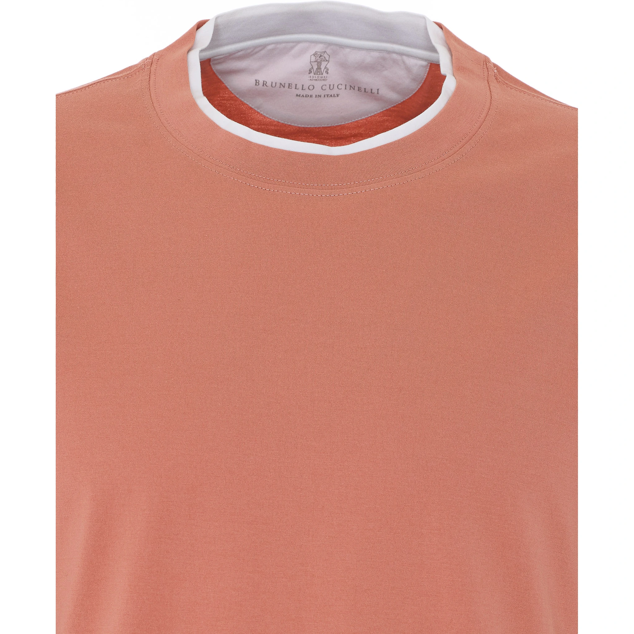 Brunello Cucinelli T-shirts and Polos Orange