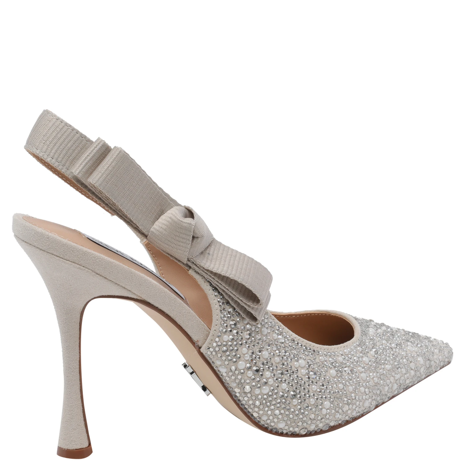 Steve Madden With Heel Silver
