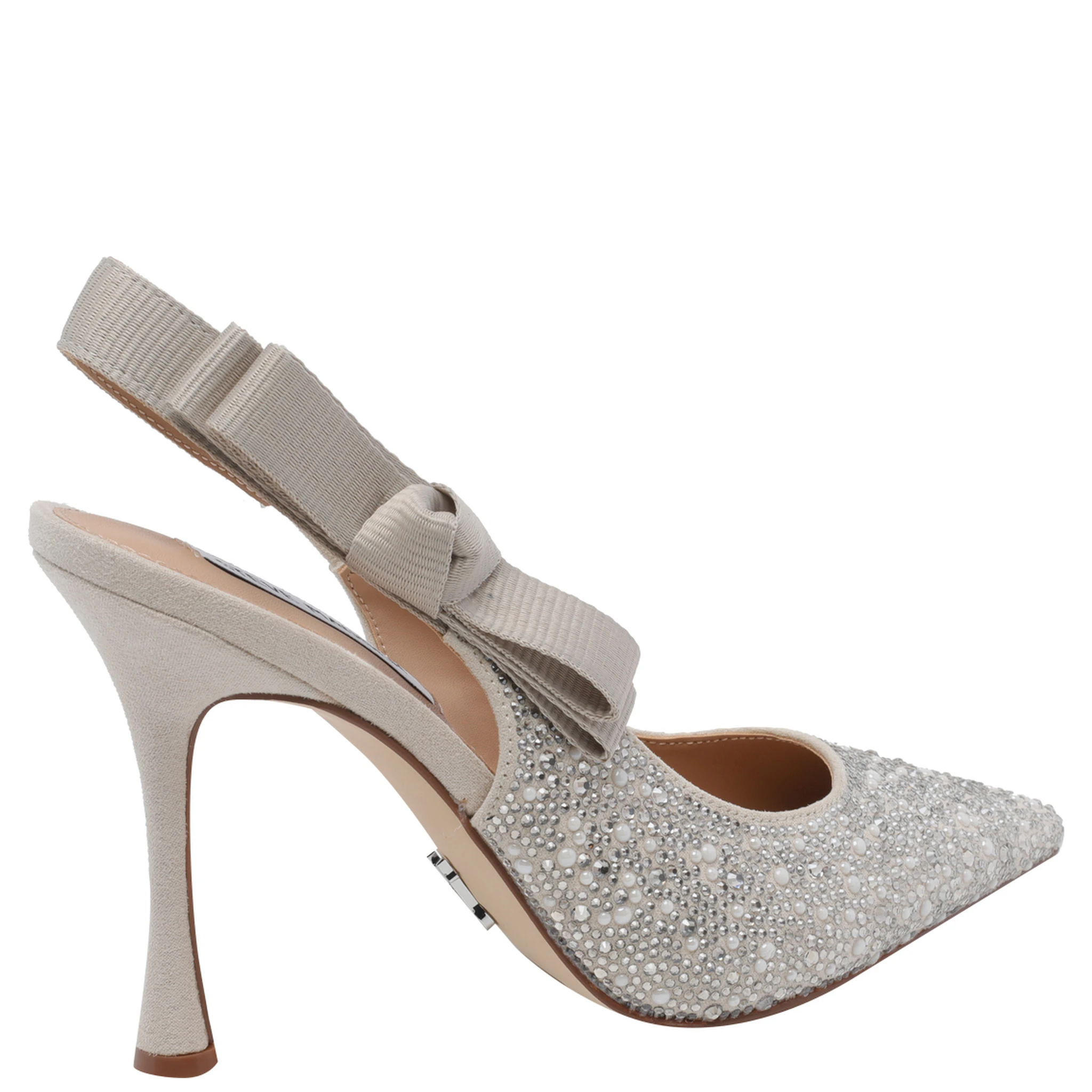 Steve Madden With Heel Silver