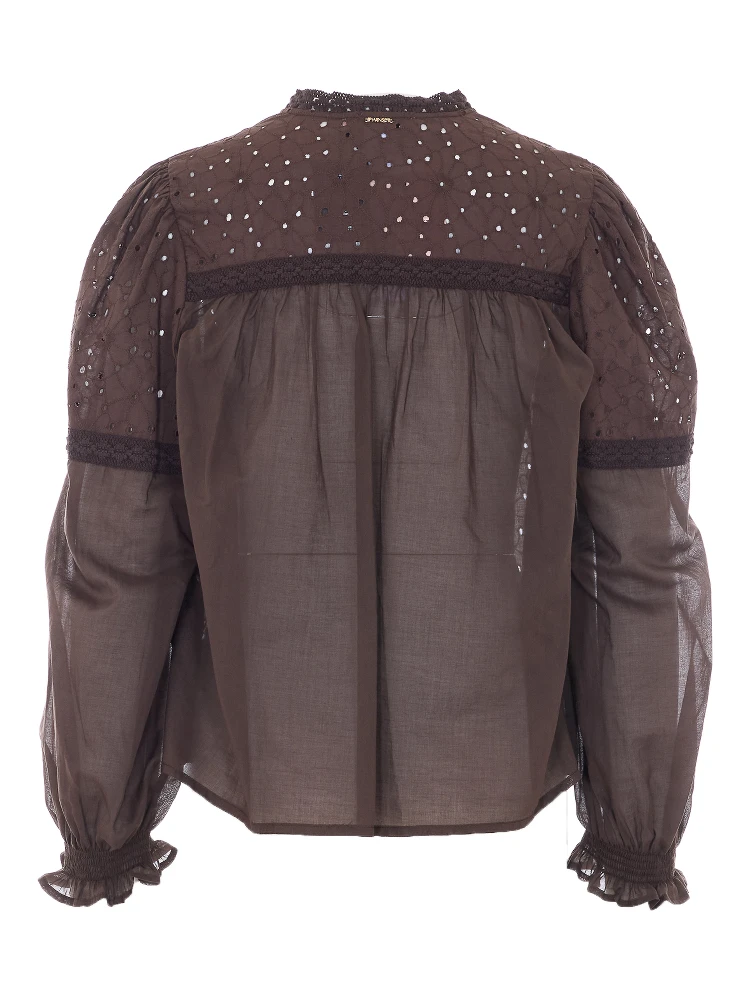 Twin-set Shirts Brown alternative