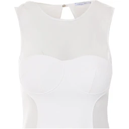 Patrizia Pepe Dresses White