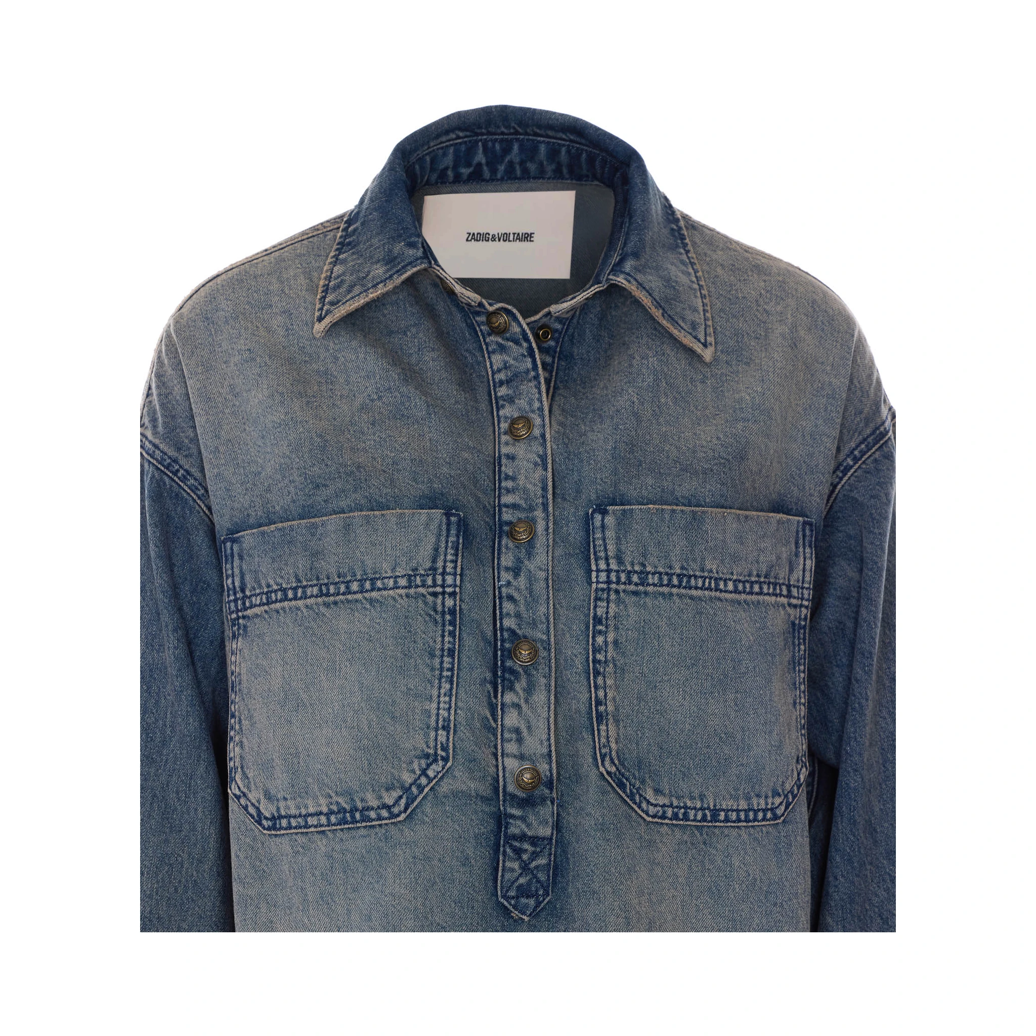 Zadig & Voltaire Shirts Blue