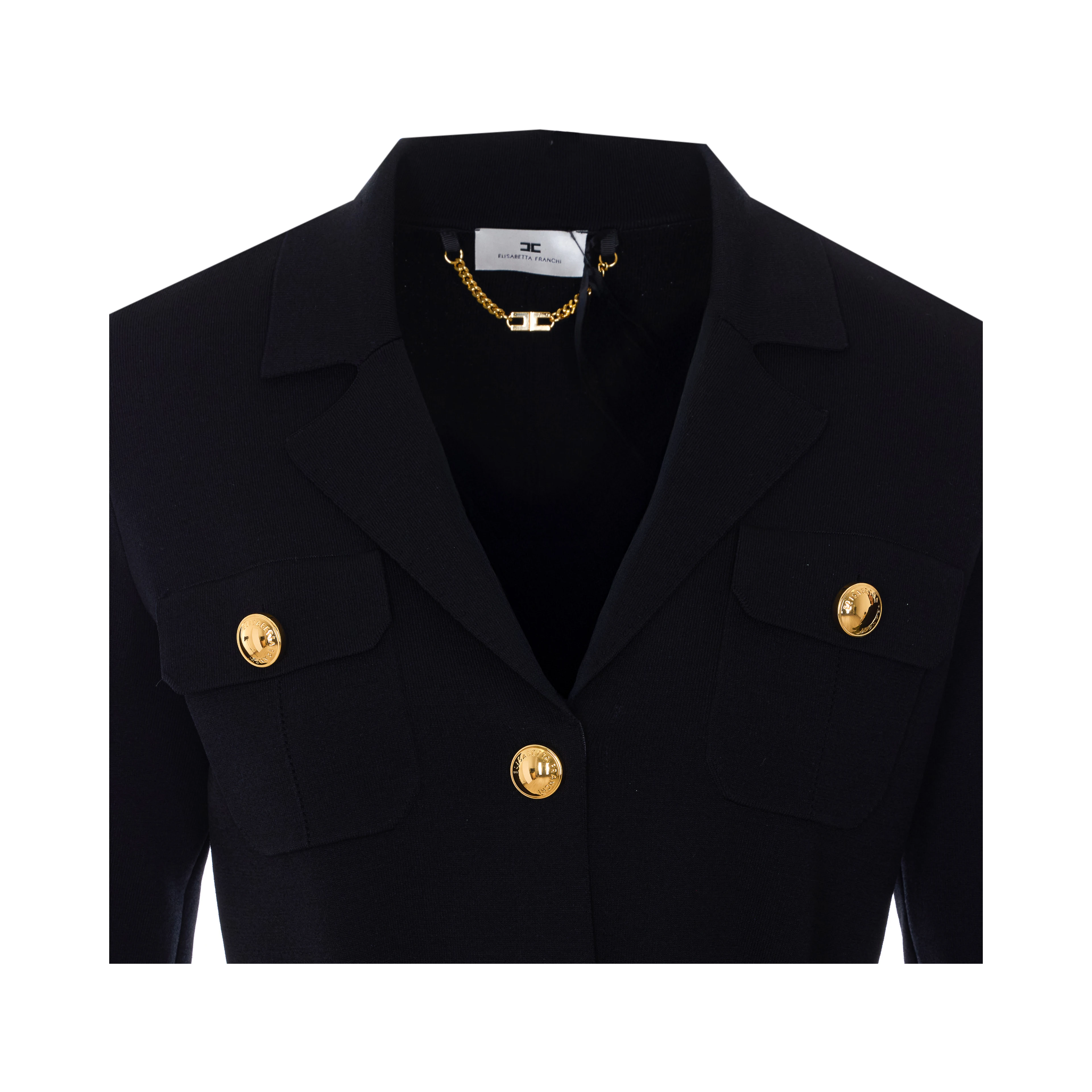 Elisabetta Franchi Sweaters Black