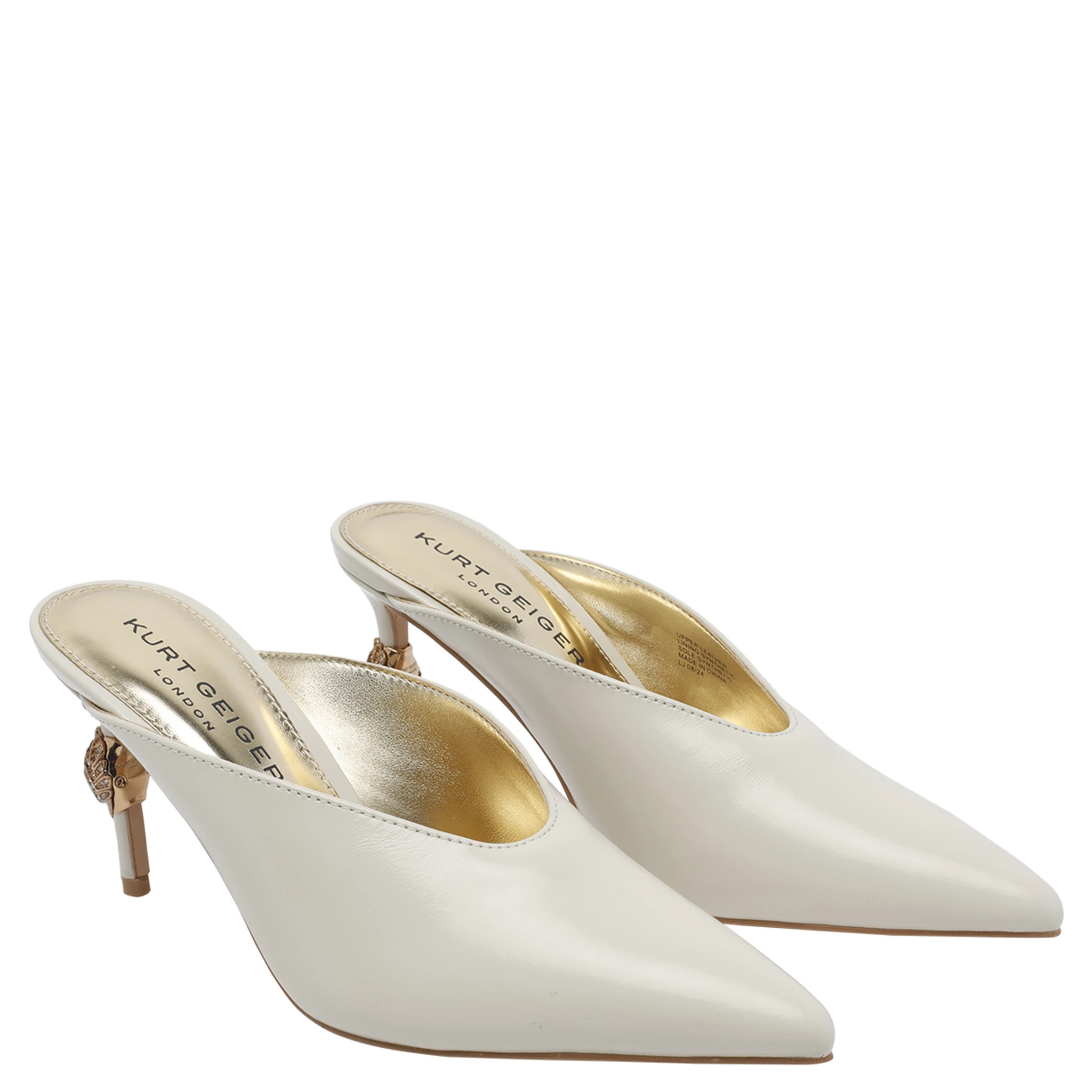 Kurt Geiger With Heel White