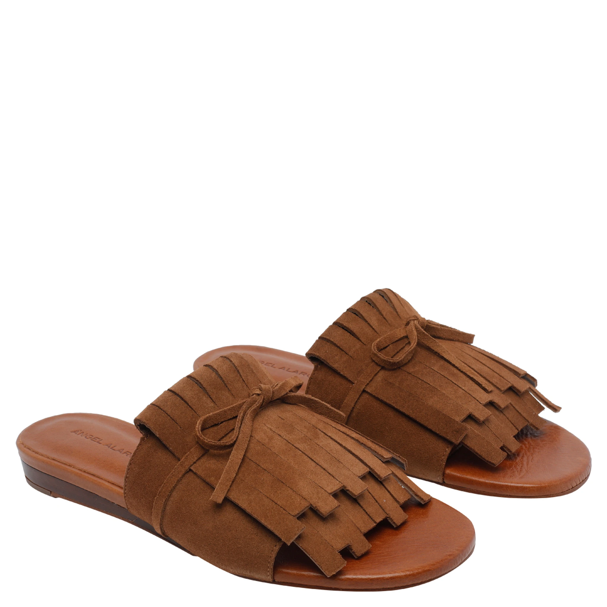 ANGEL ALARCON Sandals Brown
