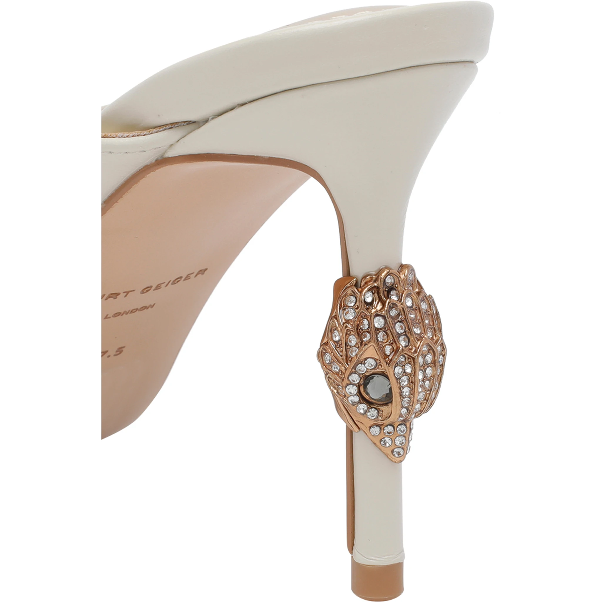 Kurt Geiger With Heel White