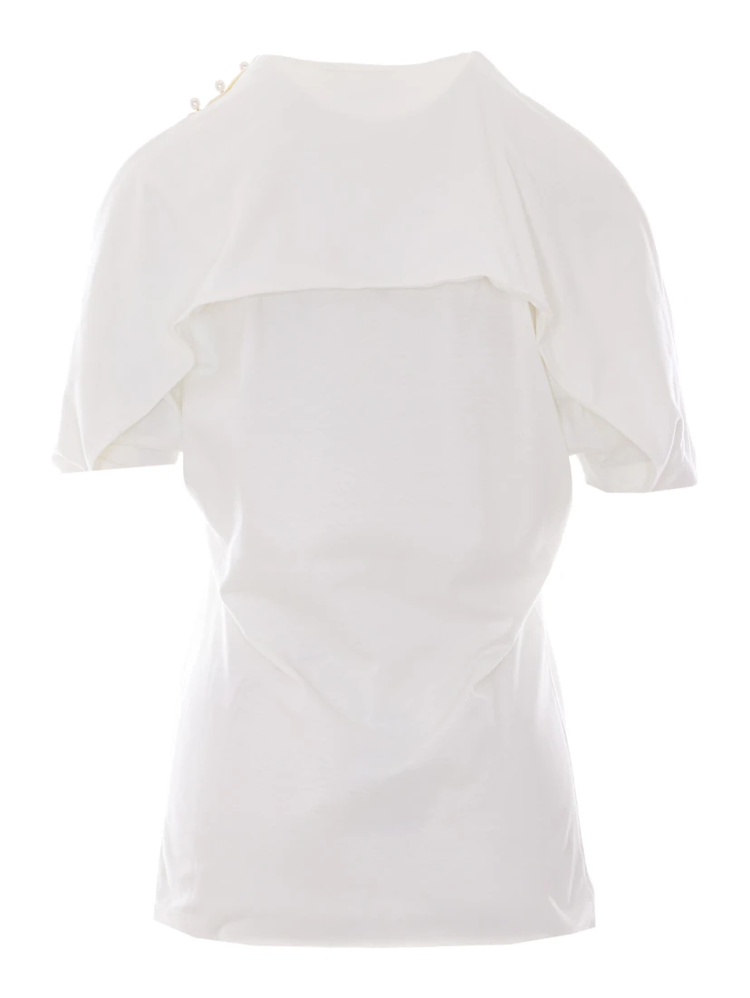 تيشيرتات وبولو بيضاء من لانفين