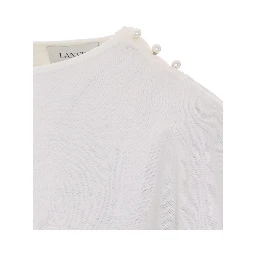 تيشيرتات وبولو بيضاء من لانفين