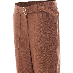 Liu Jo Trousers Brown