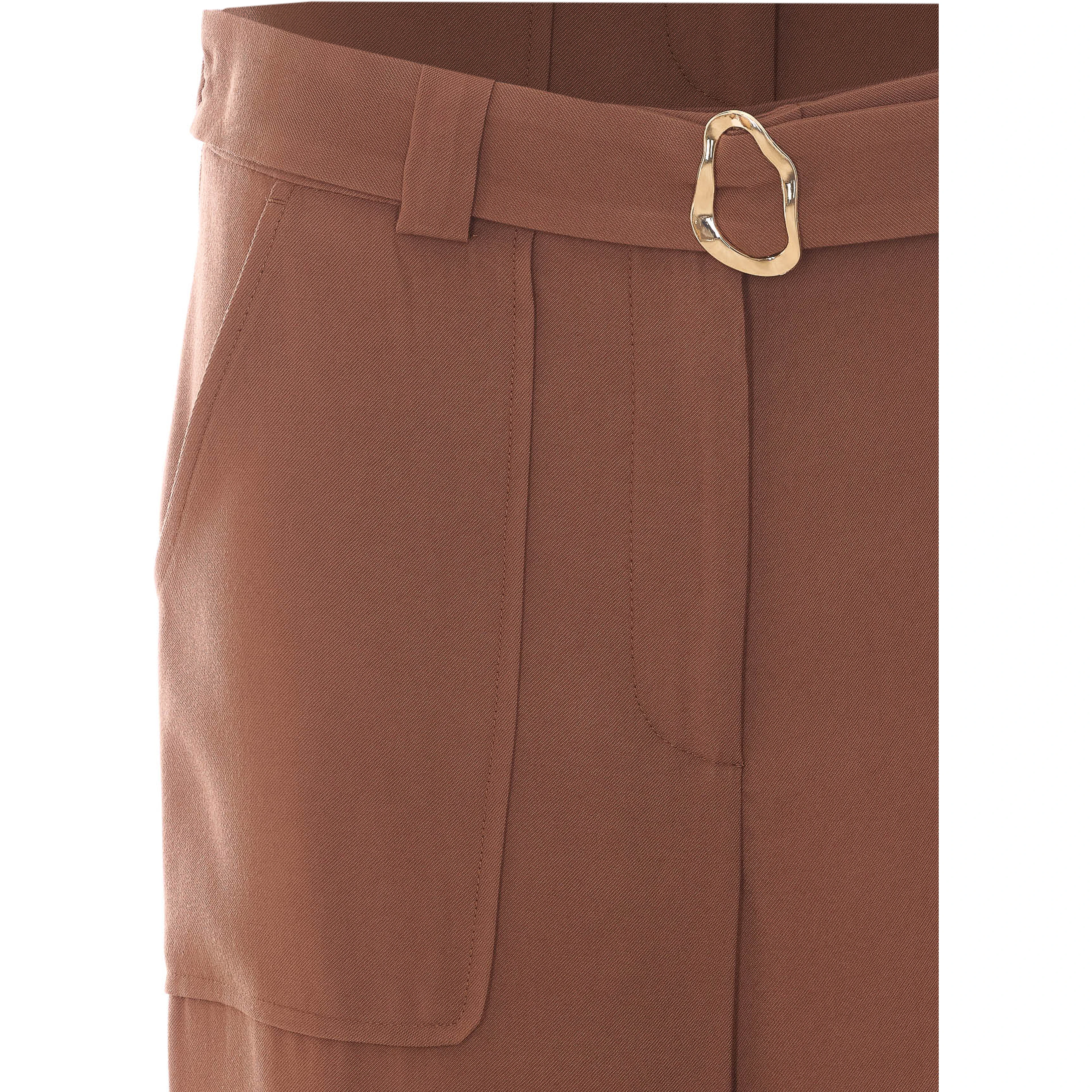 Liu Jo Trousers Brown