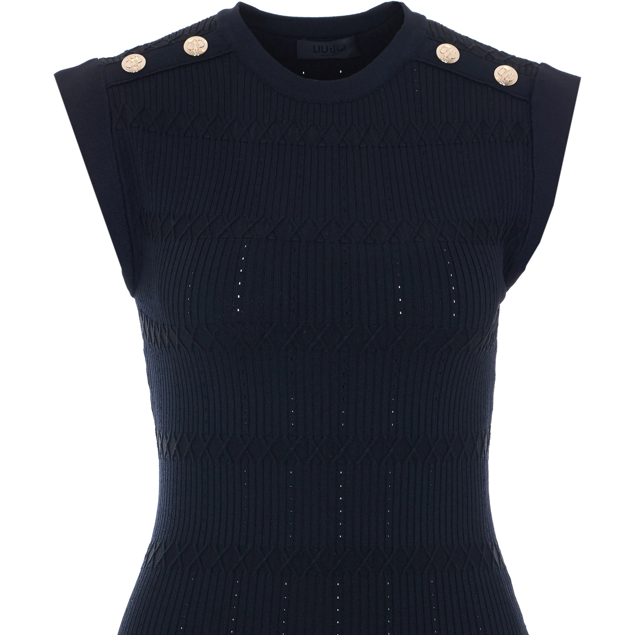 فستان ليو جو أسود