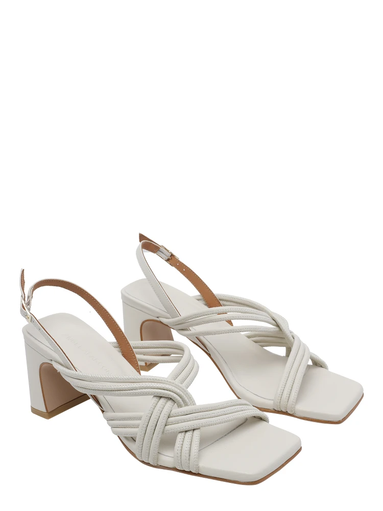 ANGEL ALARCON Sandals White alternative