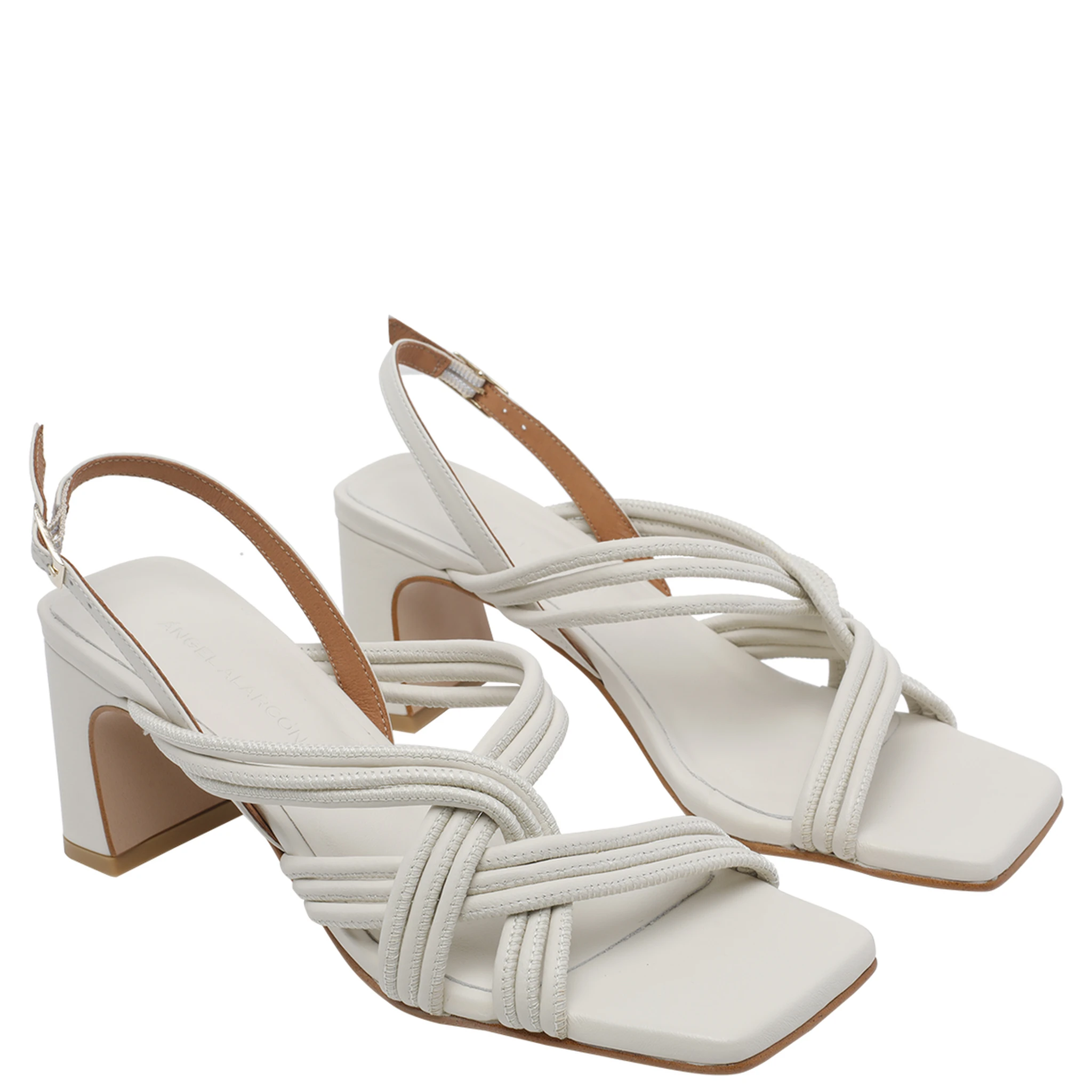 ANGEL ALARCON Sandals White