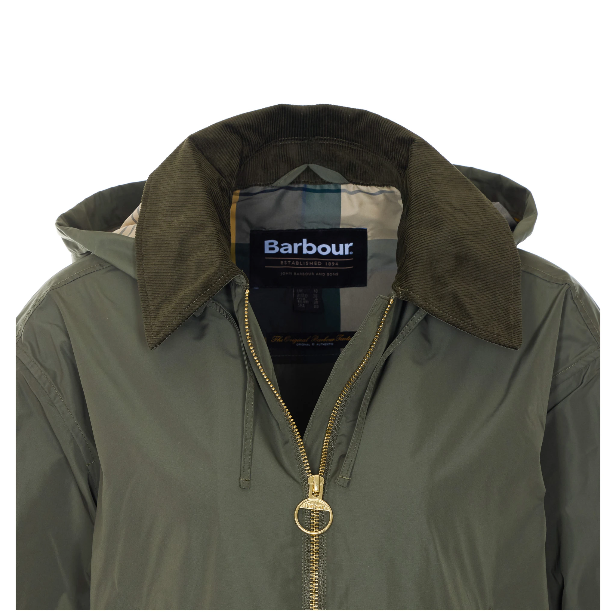 جاكيتات باربور خضراء