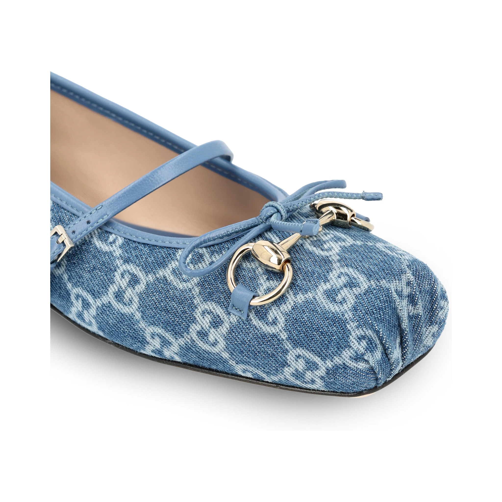 Gucci Flat shoes Clear Blue