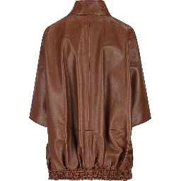 Balenciaga Jackets Brown