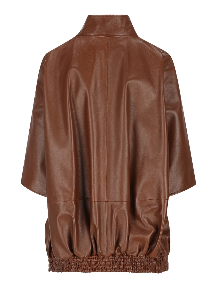 Balenciaga Jackets Brown