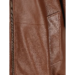 Balenciaga Jackets Brown