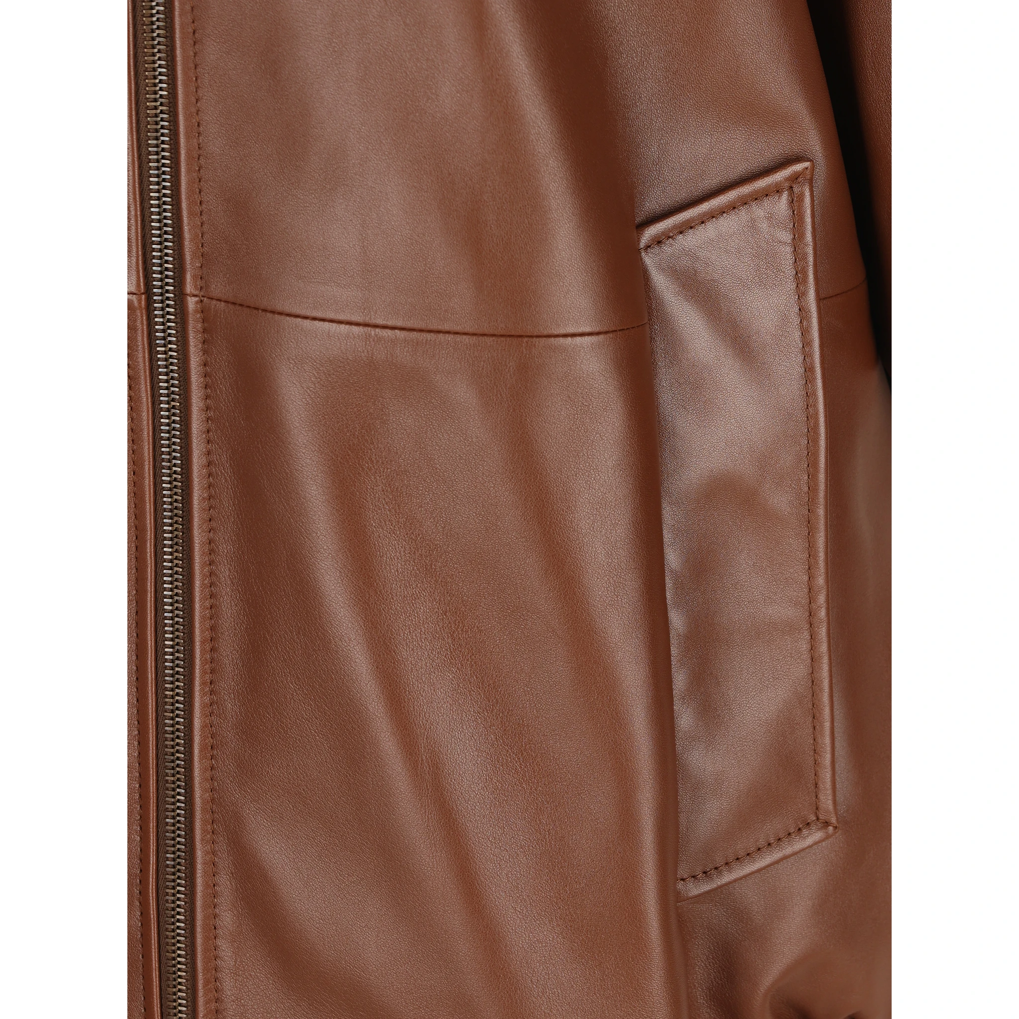 Balenciaga Jackets Brown