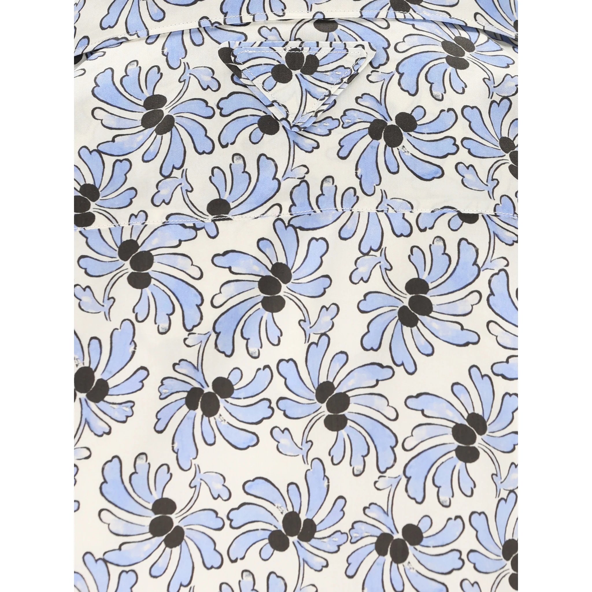 Prada Shirts Clear Blue