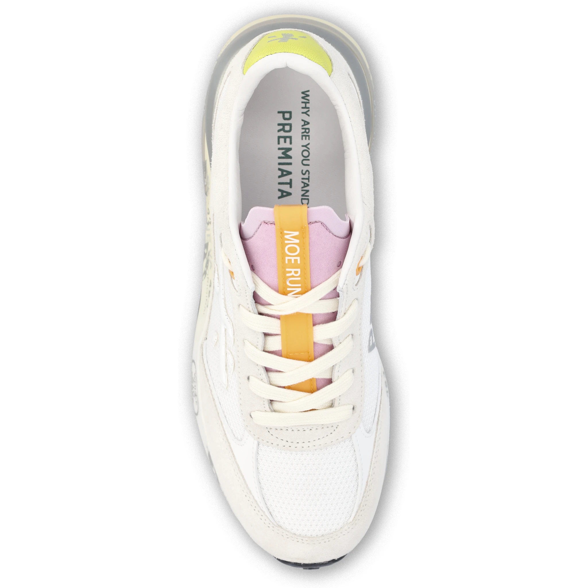 حذاء رياضي بريميتا أبيض