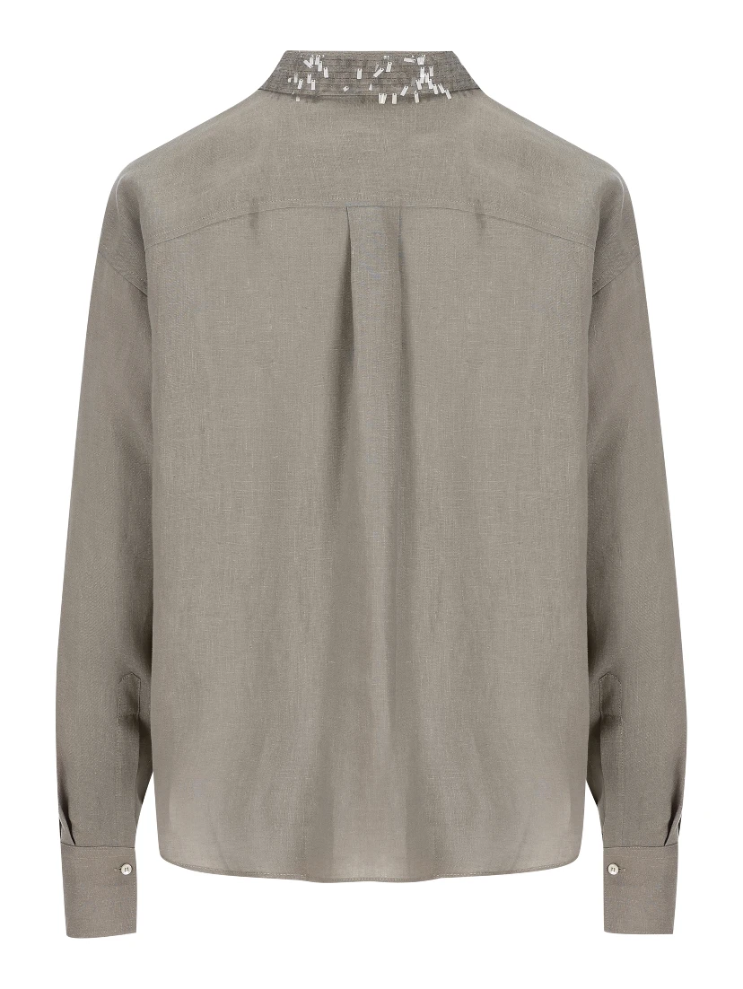 Brunello Cucinelli Shirts Grey