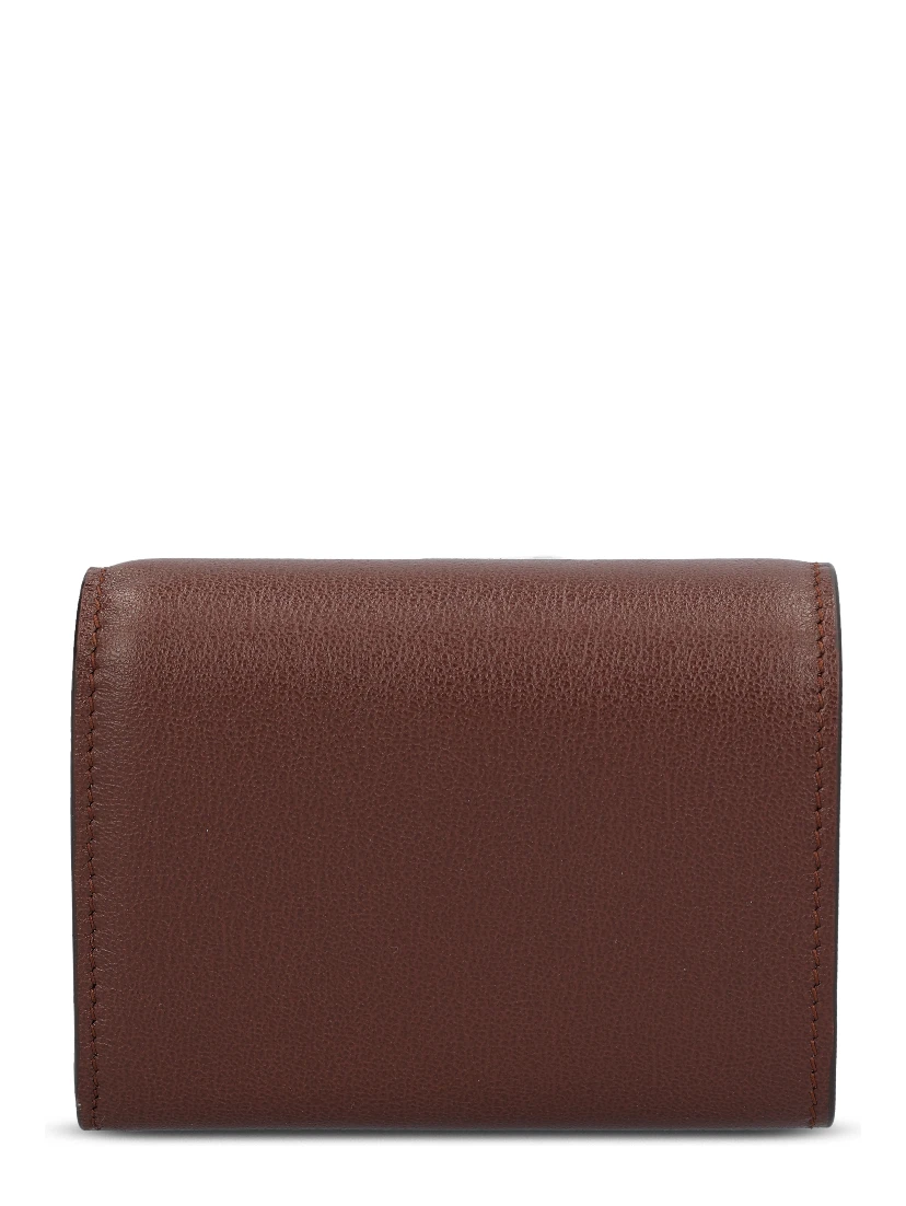 محفظة فندي بنية اللون