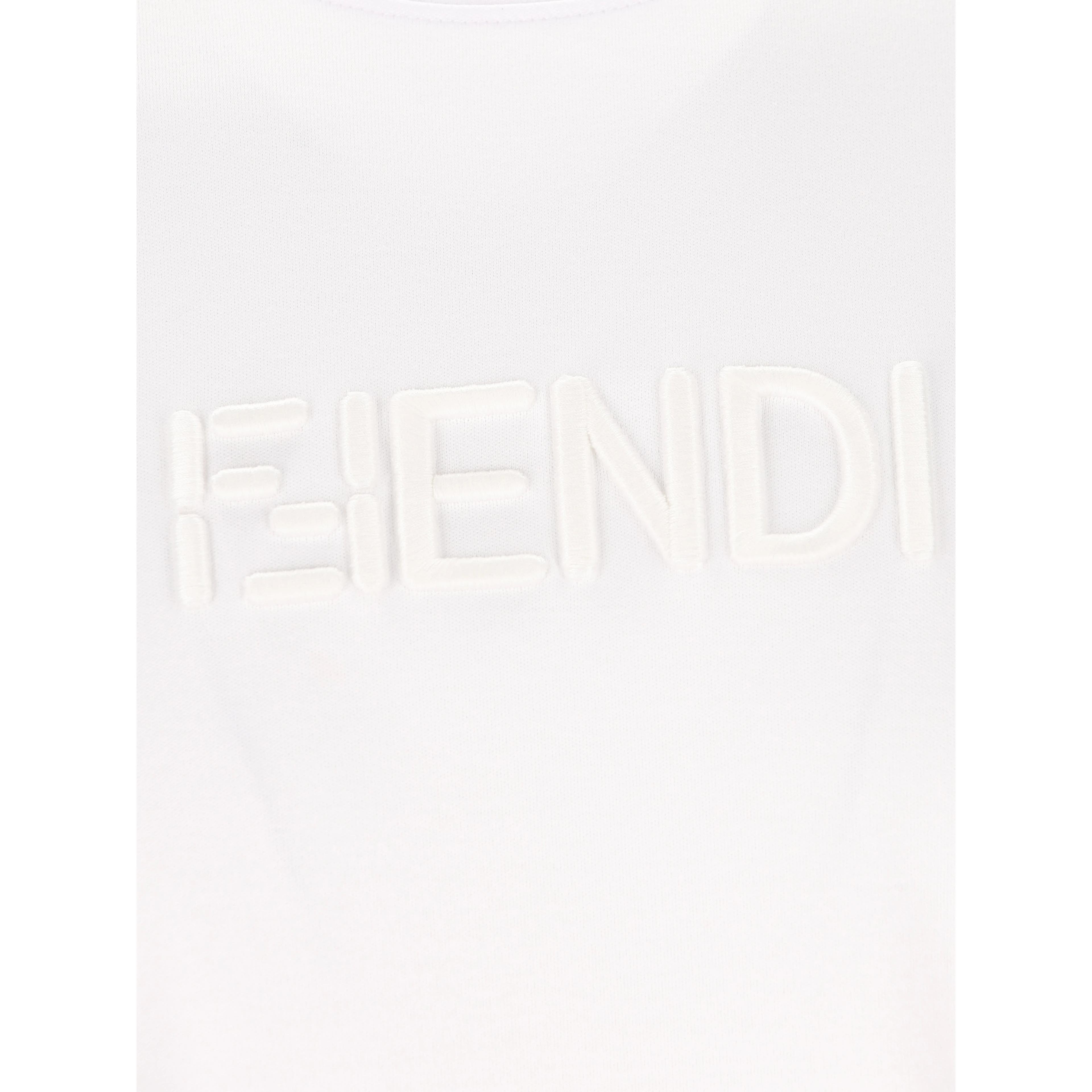 Fendi T-shirts and Polos White