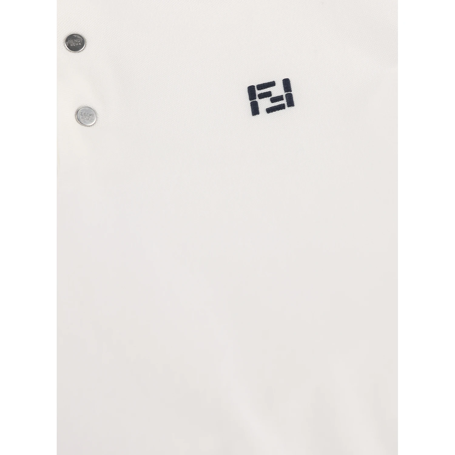 Fendi T-shirts and Polos White