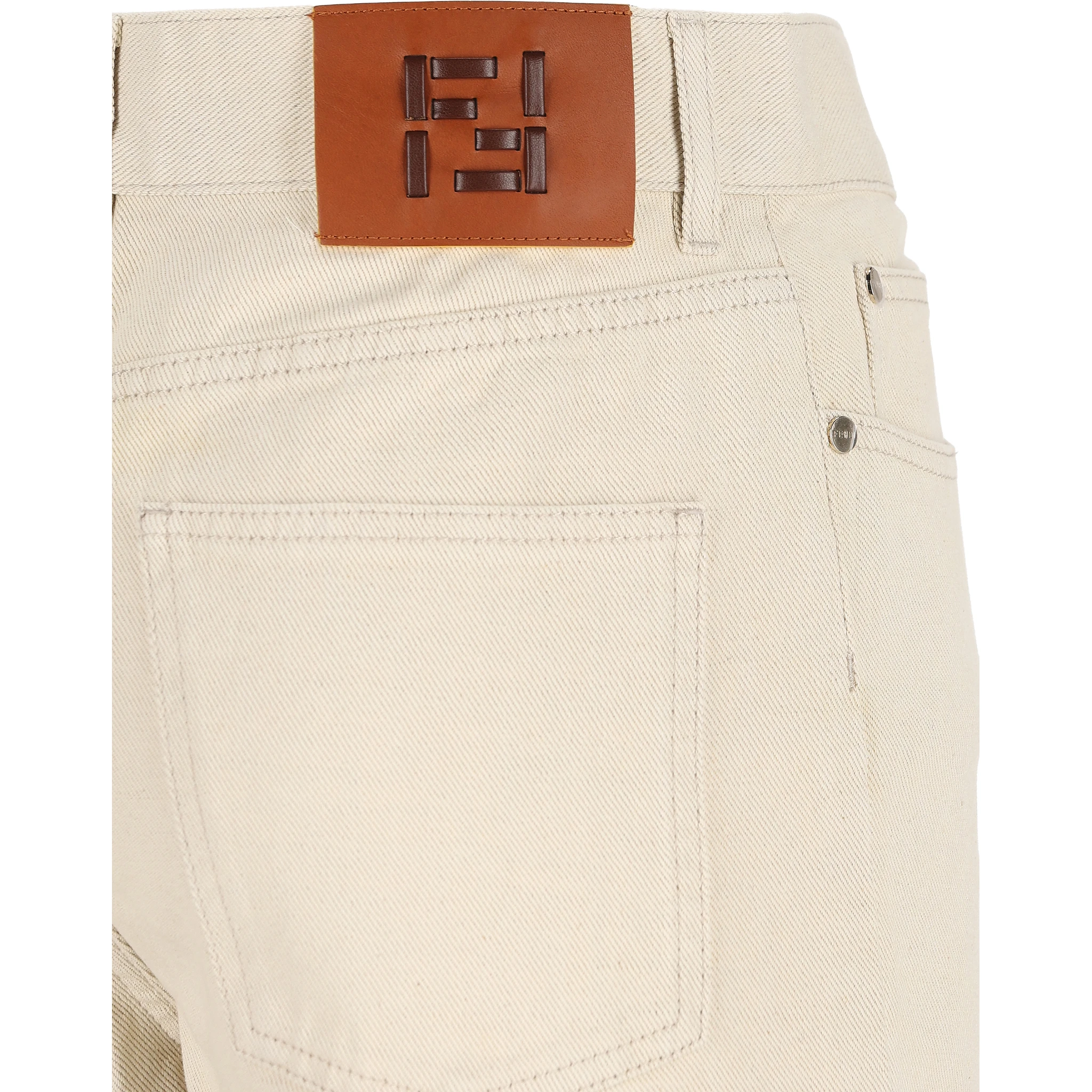 Fendi Jeans Beige