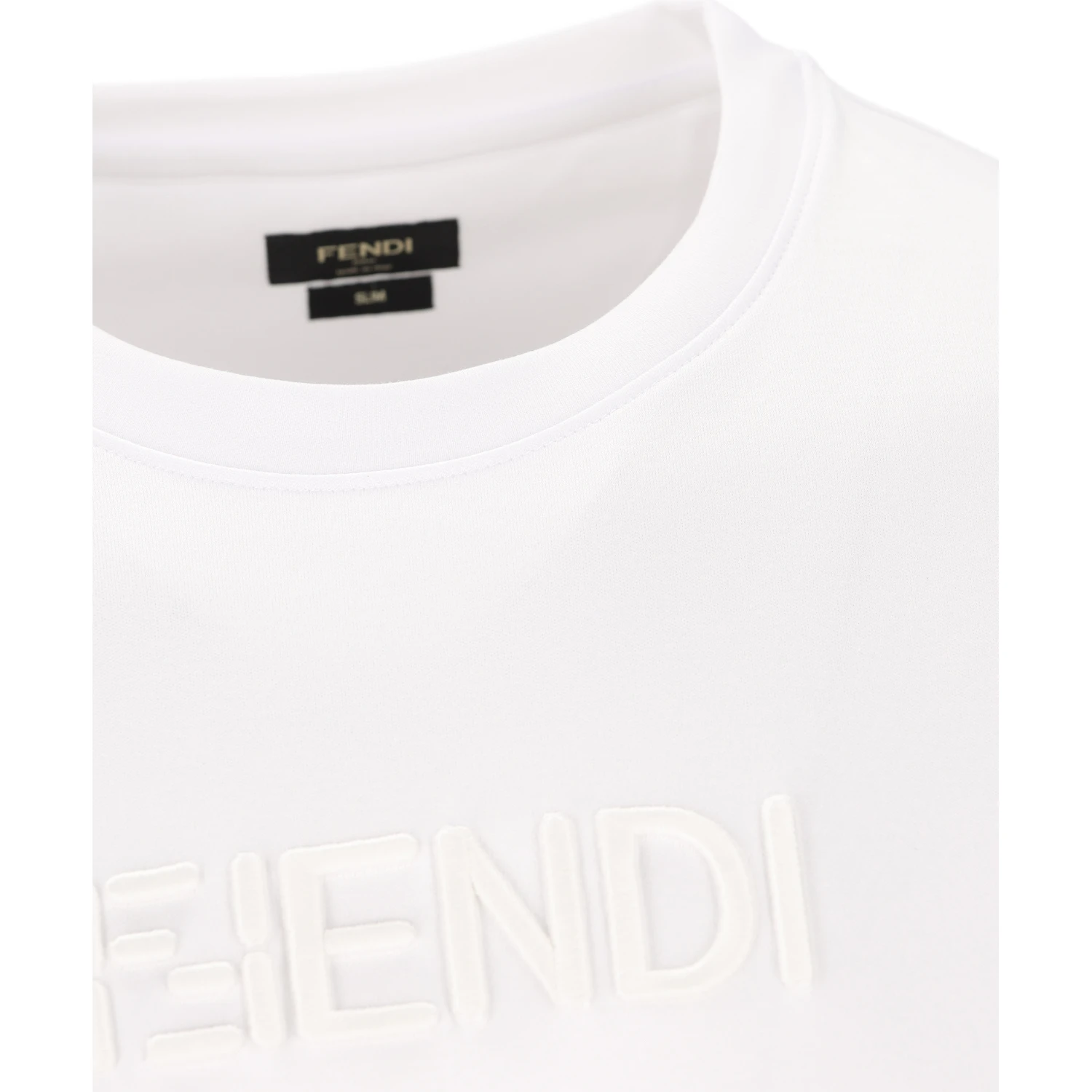 Fendi T-shirts and Polos White