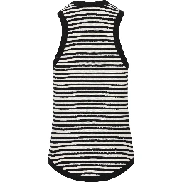 بلوزة سوداء من سان لوران