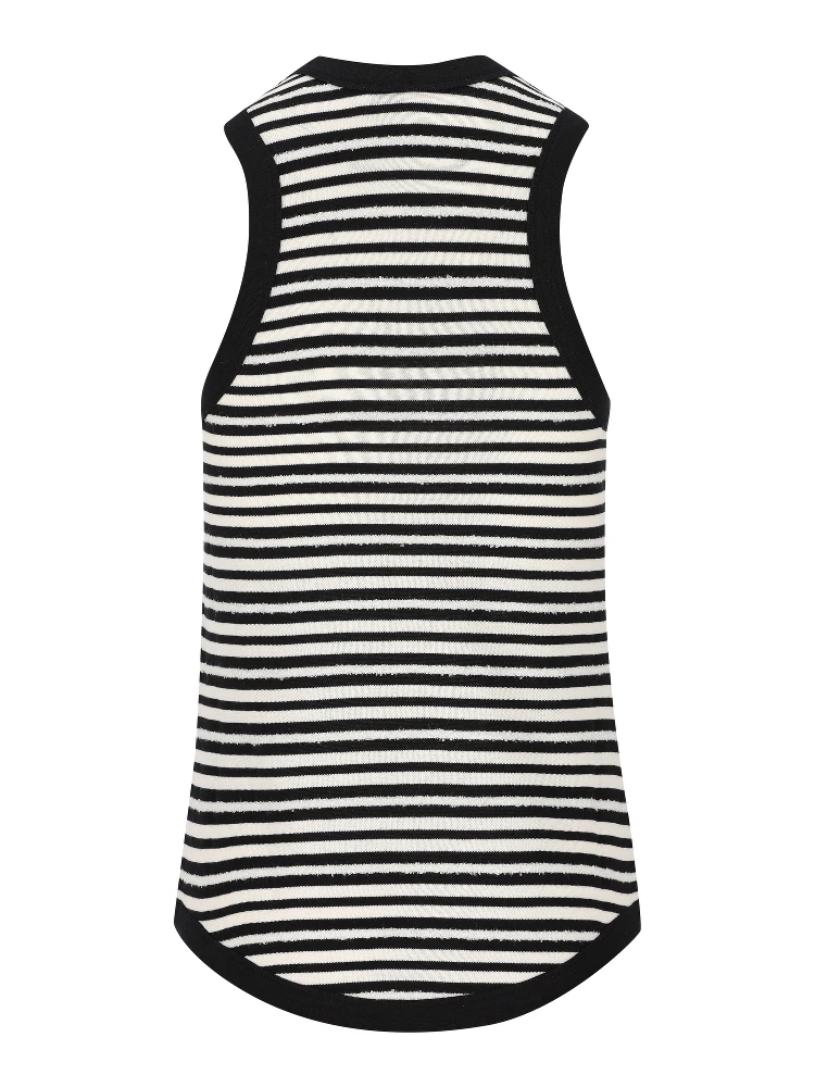 بلوزة سوداء من سان لوران alternative