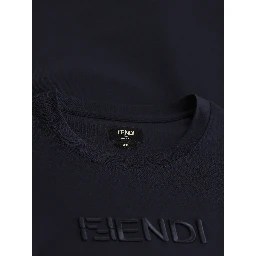 Fendi T-shirts and Polos Blue